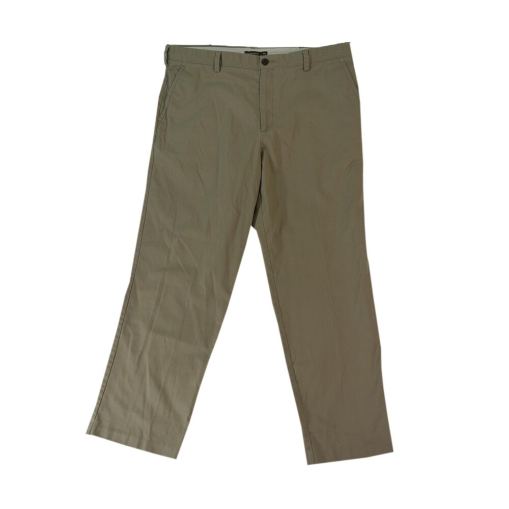 Dockers Pants Men 40x31 Khaki D3 Classic Fit Chino Flat Front Cotton Blend